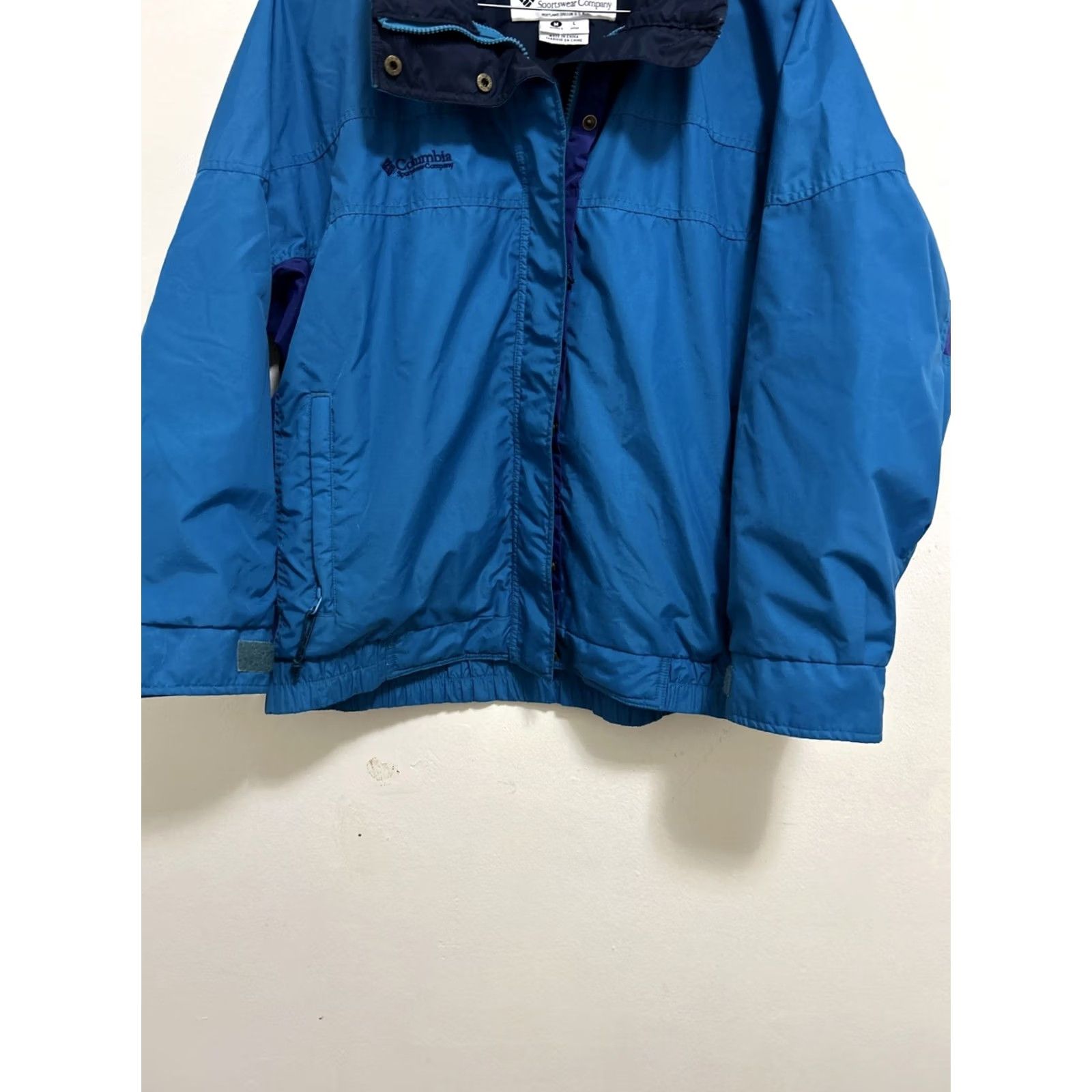 Altea Columbia Bugaboo Jacket Womens Medium Teal Purple Full Zip Snowboard Ski YKK Size M / US 6-8 / IT 42-44 - 3 Thumbnail