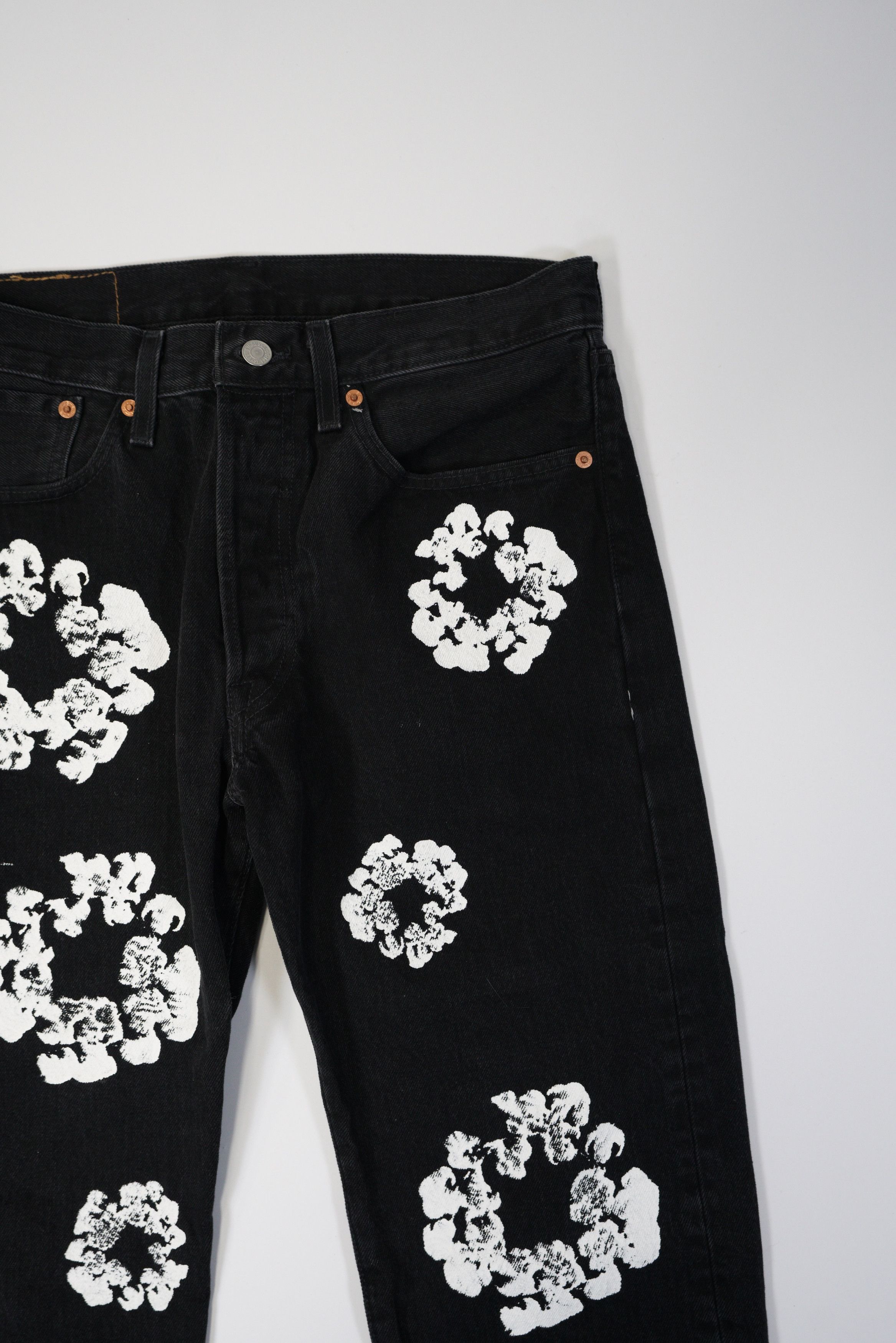 DENIM TEARS Denim Tears x Levi's Leather Cotton Wreath Jeans Size US 32 / EU 48 - 5 Thumbnail