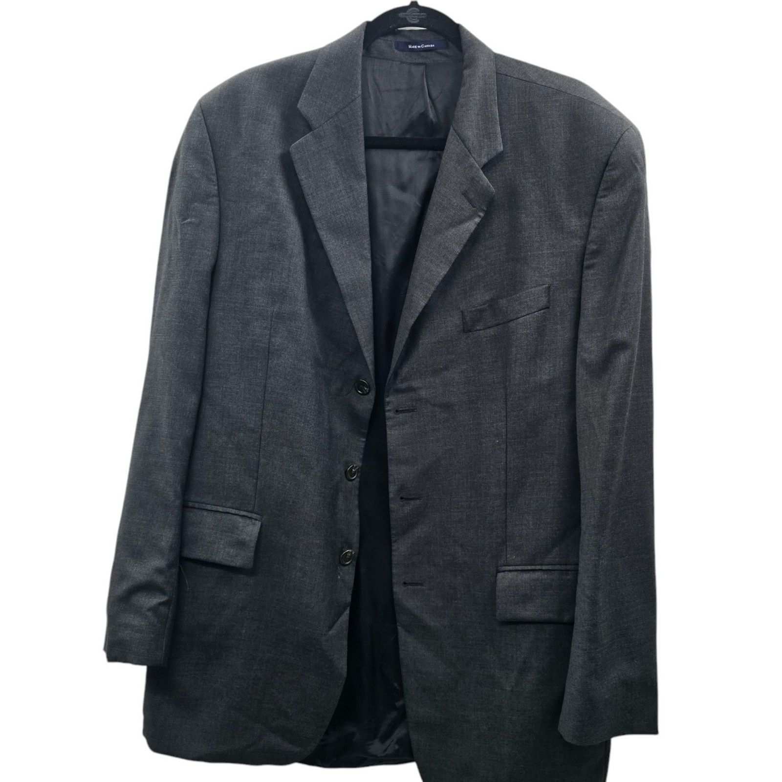 Lauren Ralph Lauren Ralph Lauren Suit Jacket 44 Sports Coat Wool Double Breasted Size 44R - 3 Thumbnail