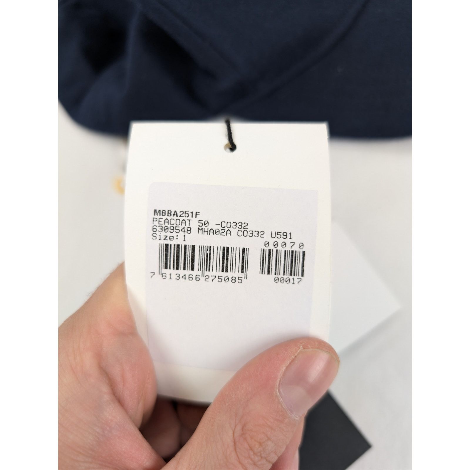 Bally o1rshd1 CC20 Size: 1 / Peacoat Cap / Hat in Navy Blue Size ONE SIZE - 13 Thumbnail