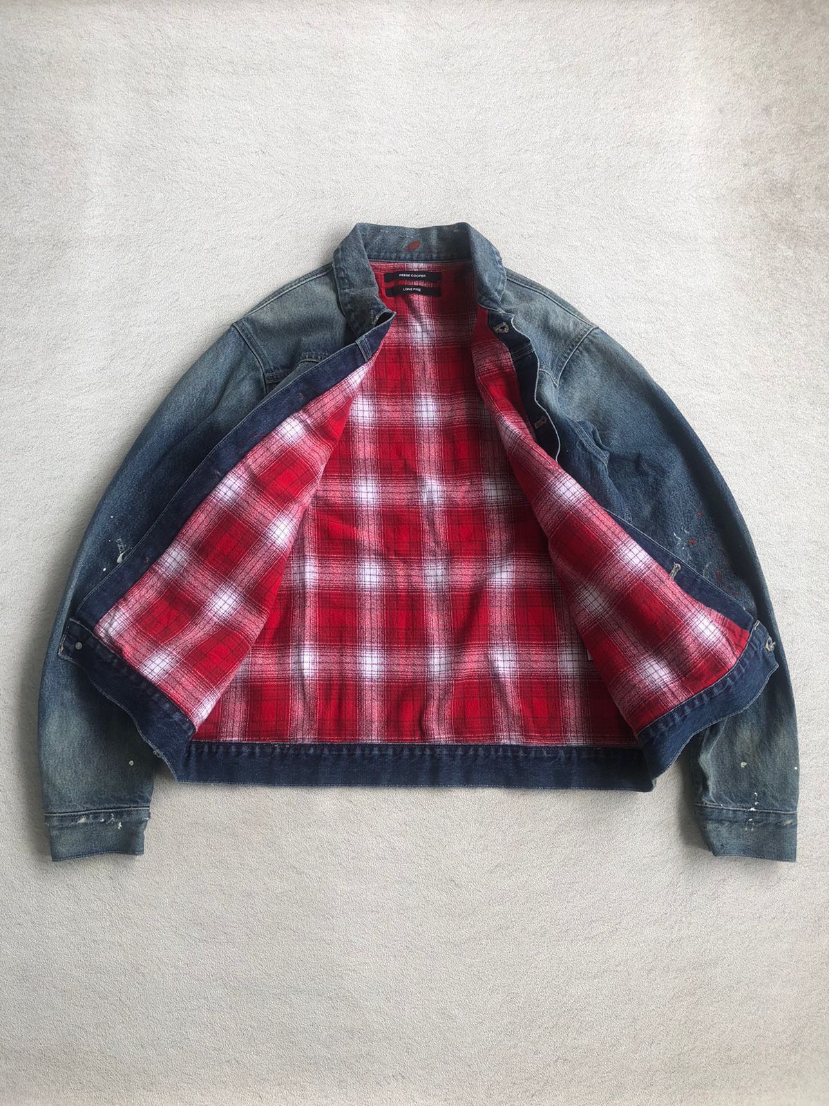Reese Cooper RARE❤️‍🔥Reece Cooper AW/2018 Boxy painter denim jacket Size US L / EU 52-54 / 3 - 3 Thumbnail