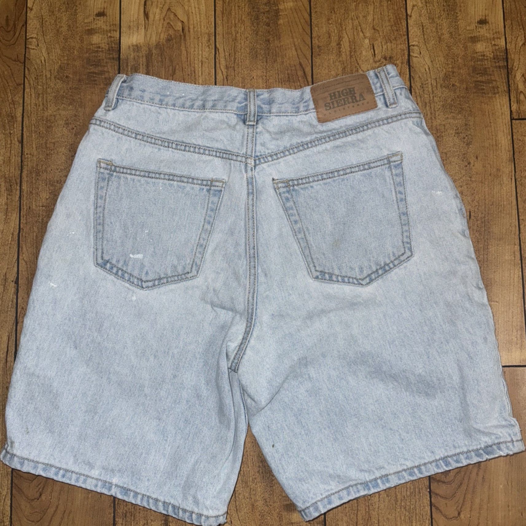 High Sierra VINTAGE High Sierra Denim Jean Shorts Men 32 Light Blue 90s Jorts Mens Size US 32 / EU 48 - 5 Thumbnail