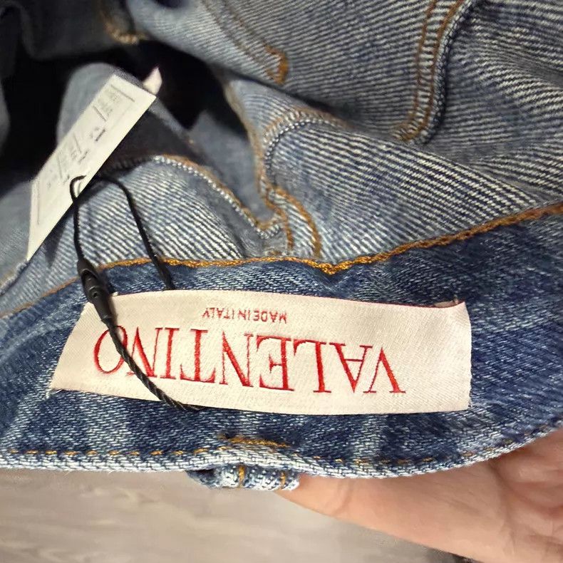 Valentino Valentino The barrage is full of printed jeans Size 31" - 3 Thumbnail