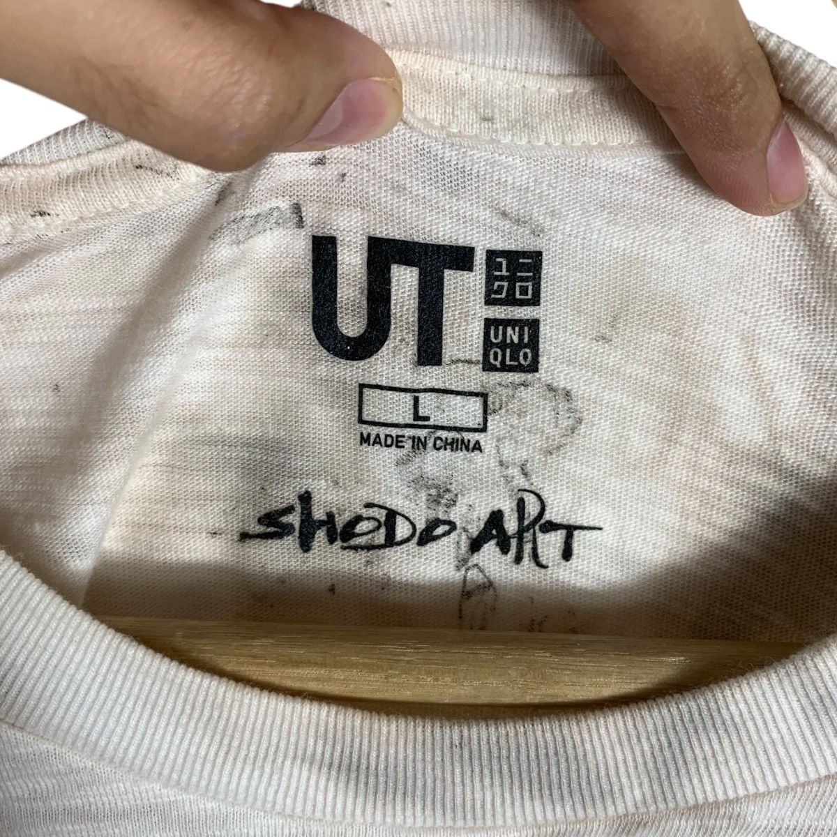 Uniqlo UNIQLO x HAKUJU KUISEKO Calligraphy Artist Shodo Tee Shirt Size US L / EU 52-54 / 3 - 6 Thumbnail