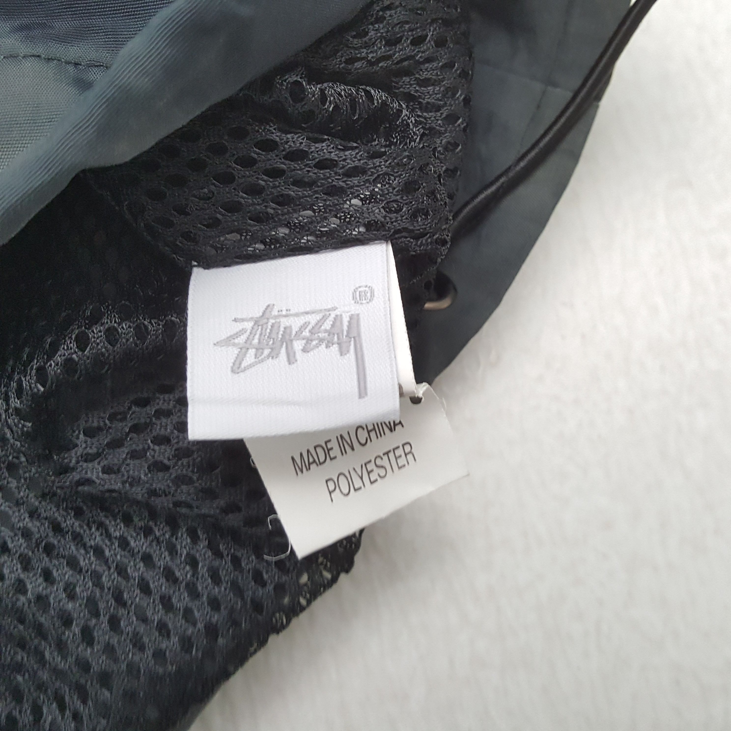 Stussy × Vintage STUSSY Streetwear Custom Art Half Zipper Jacket Hoodies Size US L / EU 52-54 / 3 - 9 Thumbnail