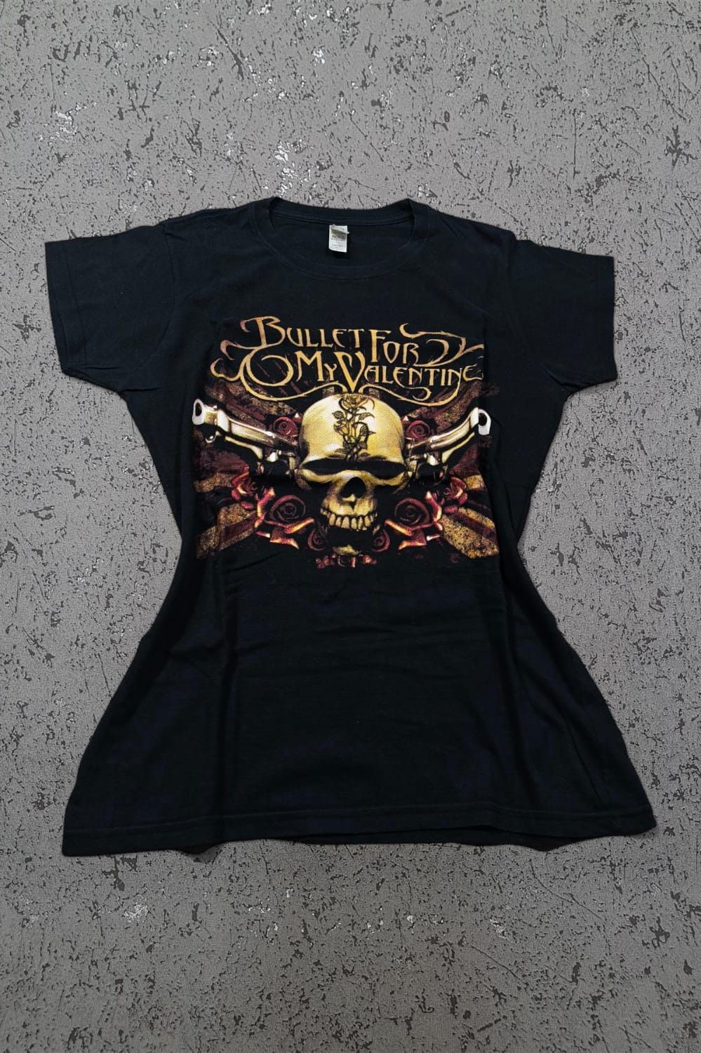 Band Tees bullet for my valentine top tshirt baby tee emo rock Size M / US 6-8 / IT 42-44 - 1 Thumbnail
