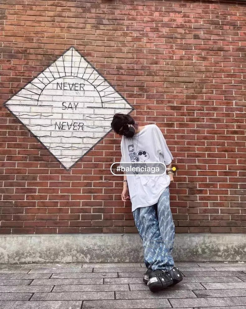 Balenciaga Balenciaga size S Cursive Bullet Train Denim Pants Size US 27 - 7 Thumbnail