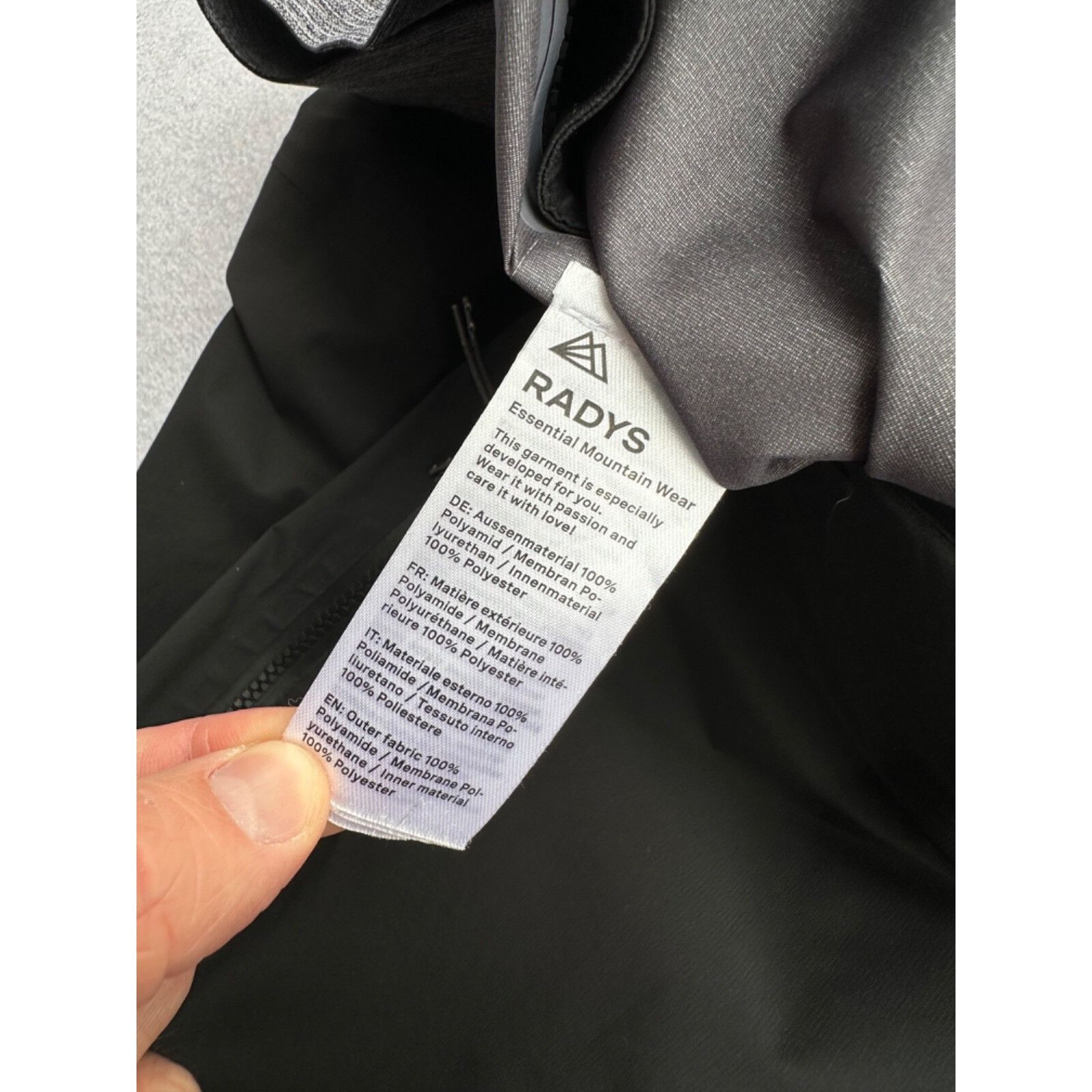 Vintage Radys Essential Mountain Wear Waterproof Pants Size US 30 / EU 46 - 6 Thumbnail