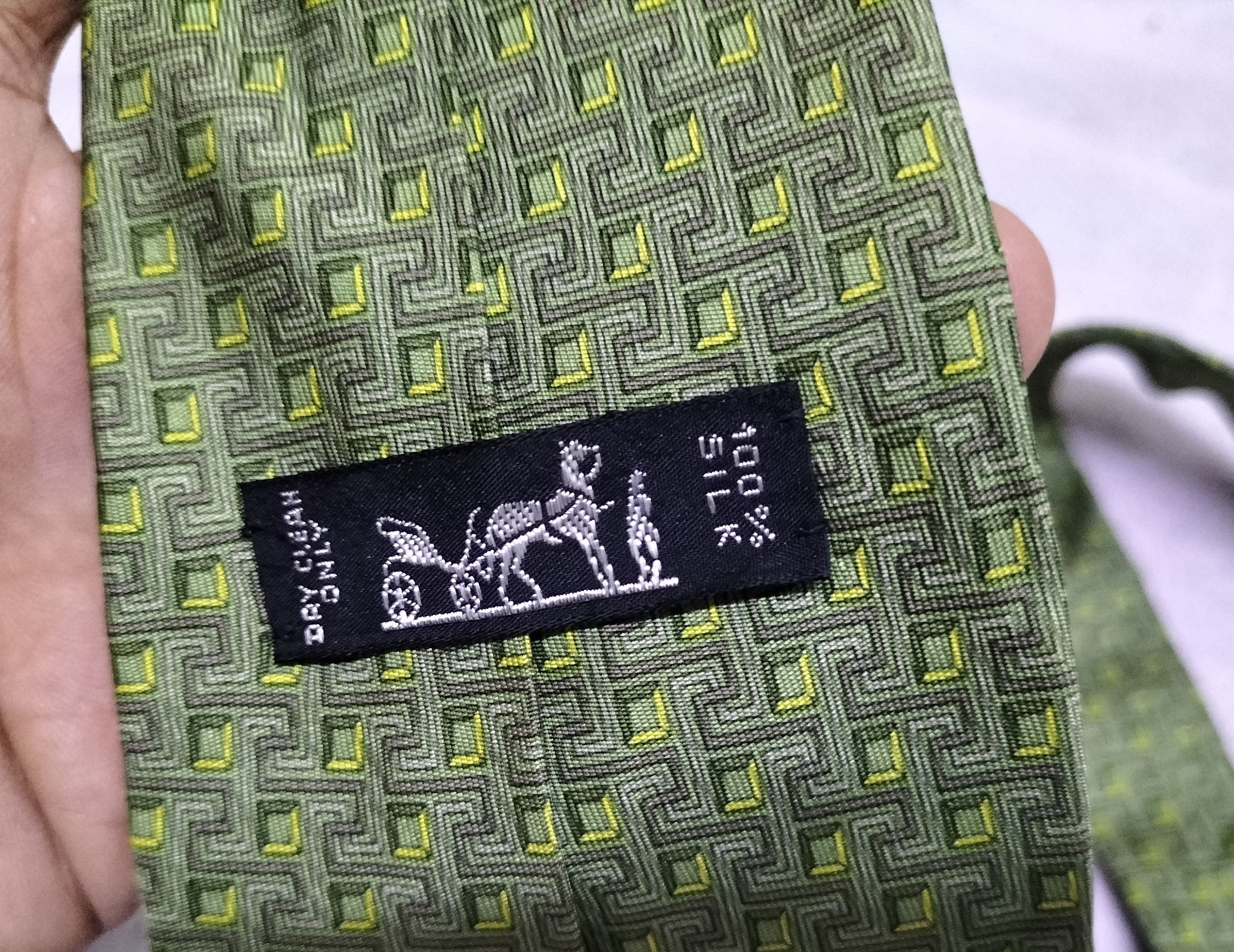 Hermes Hermes silk necktie Size ONE SIZE - 6 Thumbnail