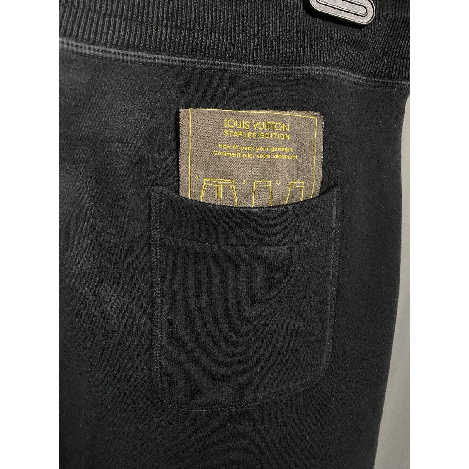 Louis Vuitton Louis Vuitton Staples Auth Men's Dark Blue Sweatpants Size Size US 36 / EU 52 - 9 Thumbnail