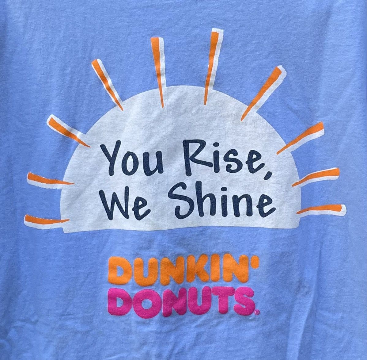 Hanes 90s Hanes Dunkin Donuts “nothing Says Morning Like” T Shirt Size US XL / EU 56 / 4 - 5 Thumbnail