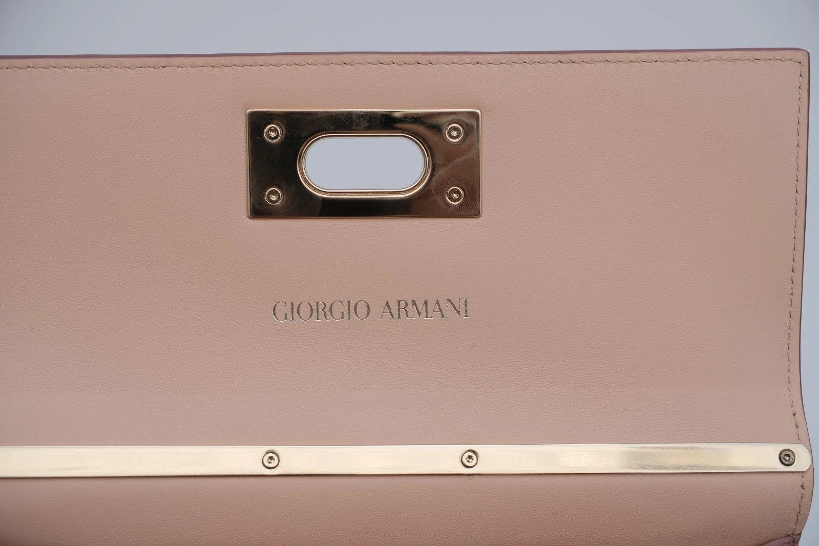 Giorgio Armani RARE Giorgio Armani Croco Exotic Leather Pink Bag Tote Size ONE SIZE - 7 Thumbnail