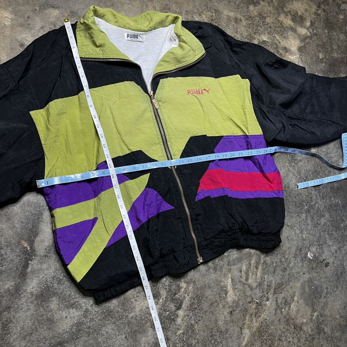 Vintage vintage puma zip up baggy windbreaker jacket Size US XL / EU 56 / 4 - 6 Thumbnail