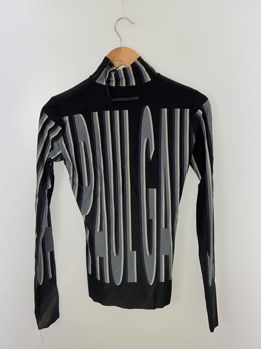 Jean Paul Gaultier High Neck Logo Long Sleeve Top Size M / US 6-8 / IT 42-44 - 2 Thumbnail