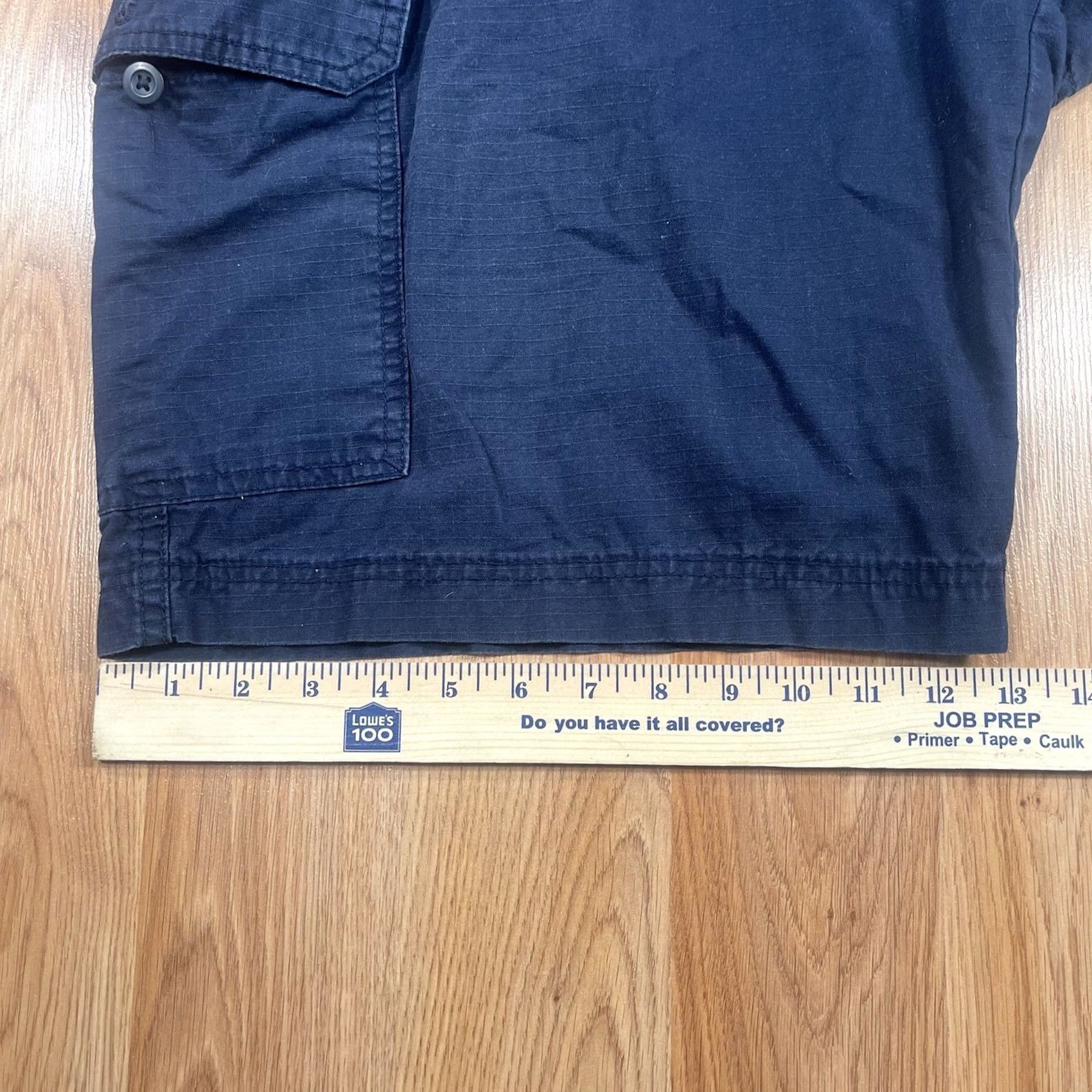Izod IZOD Shorts Mens 38 Cargo Khaki Chino Utility Flat Front Pockets Size Navy Size US 38 / EU 54 - 7 Thumbnail
