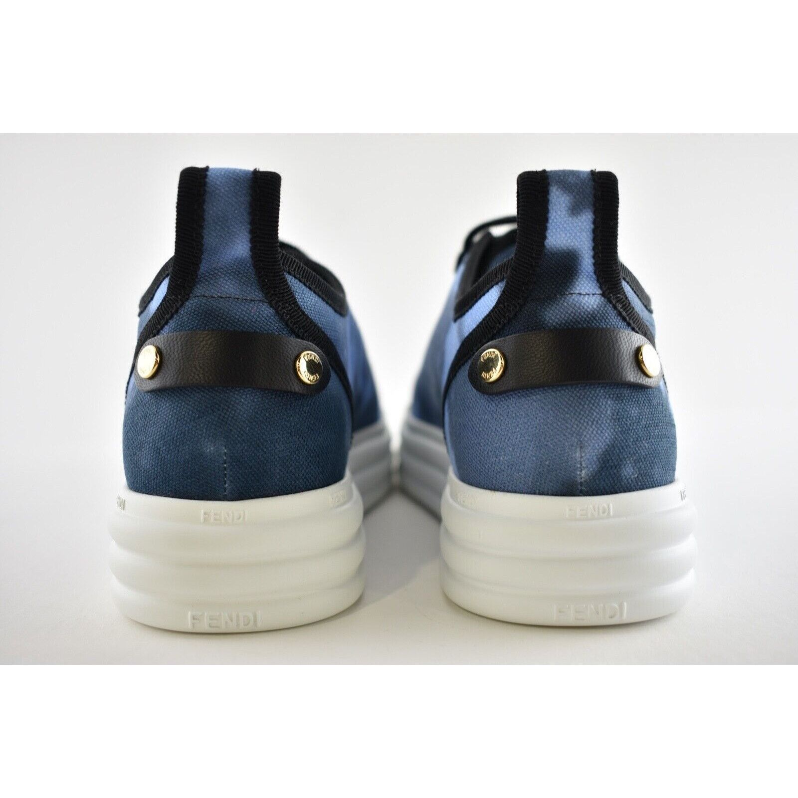 Fendi Rise Tie Dye Platform Logo Low Top Trainer Sneaker 39 Size US 9 / IT 39 - 11 Thumbnail
