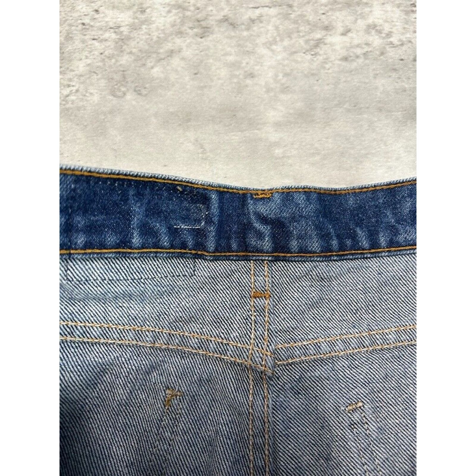 Levi's Vintage 80s/90s Levis Orange Tab Dark Wash Denim Pants Sz 29 Size US 29 - 3 Thumbnail