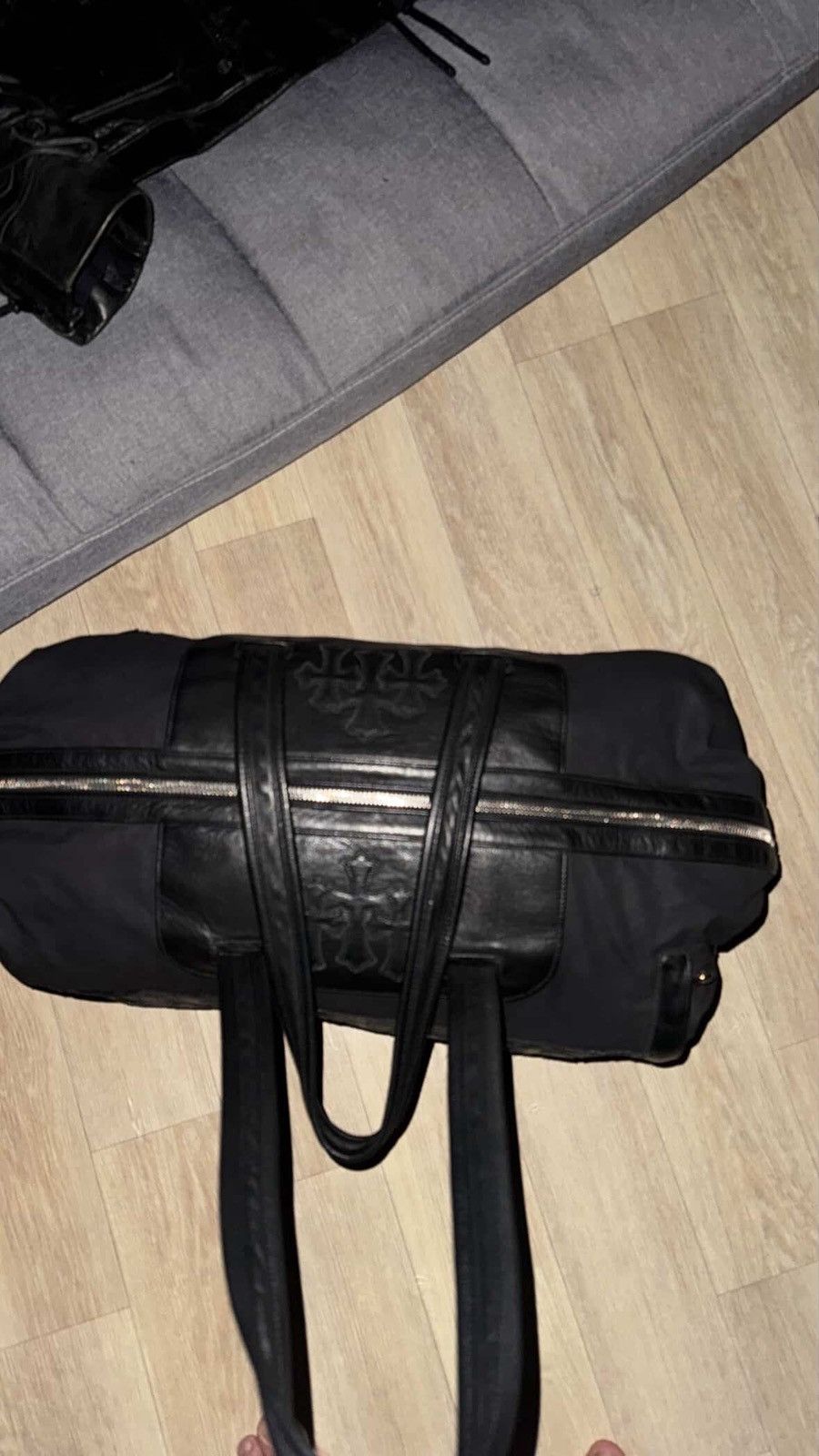 Chrome Hearts Chrome Hearts Large Flooded Duffle Bag Size ONE SIZE - 2 Thumbnail