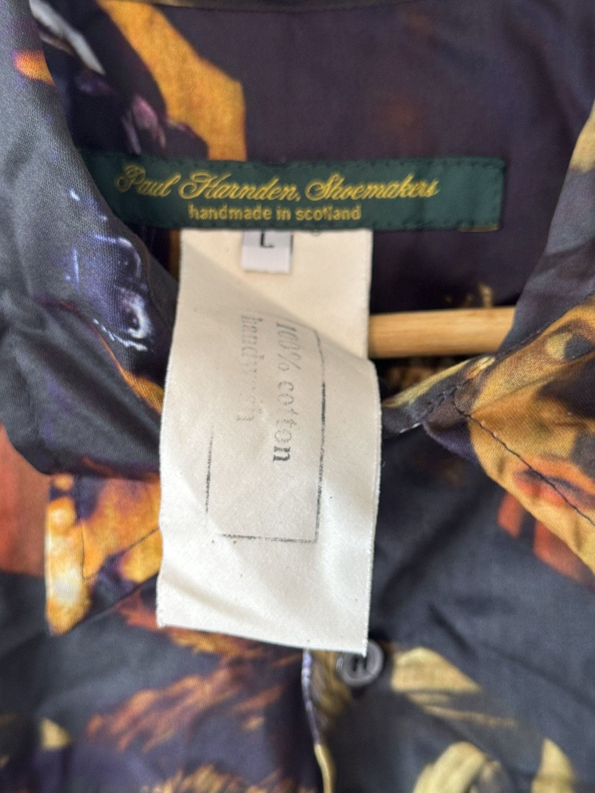 Paul Harnden Shoemakers Paul Harnden Cotton Printed Shirt Size US L / EU 52-54 / 3 - 3 Thumbnail
