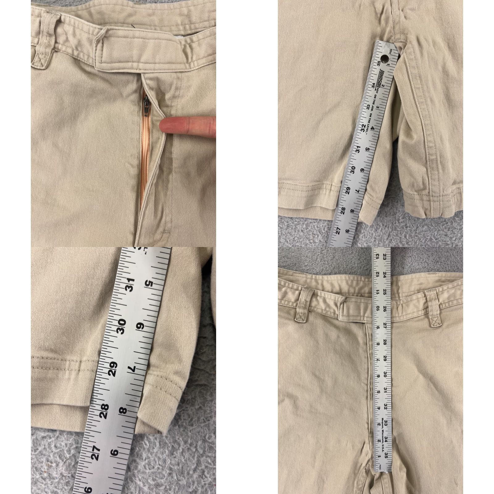The North Face The North Face Shorts Mens 34 Beige Cargo Pocket Cotton Blend Hiking Camping Size US 34 / EU 50 - 8 Thumbnail
