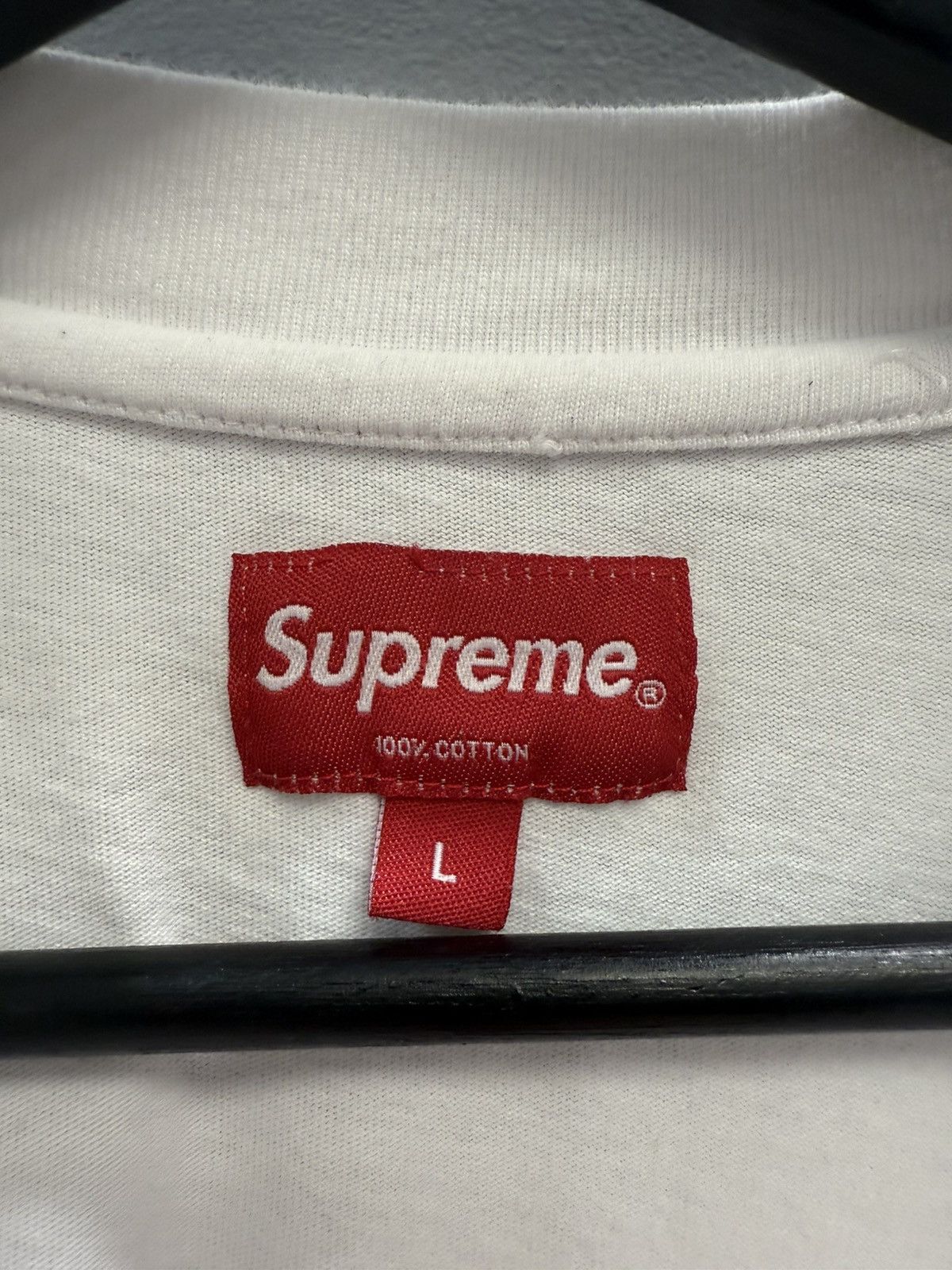 Supreme Supreme Blue Logo Shirt Size US L / EU 52-54 / 3 - 7 Thumbnail