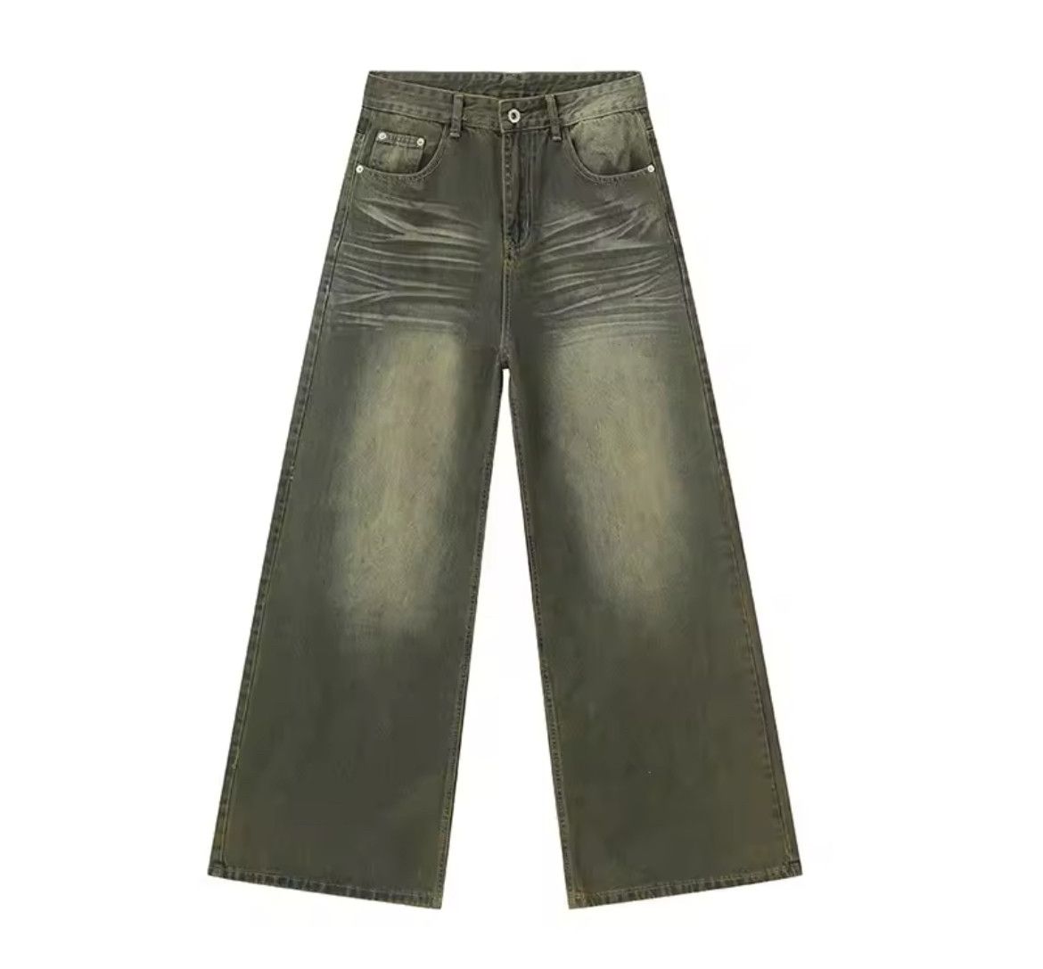 Jean Wide Leg Jeans Size US 33 - 5 Thumbnail