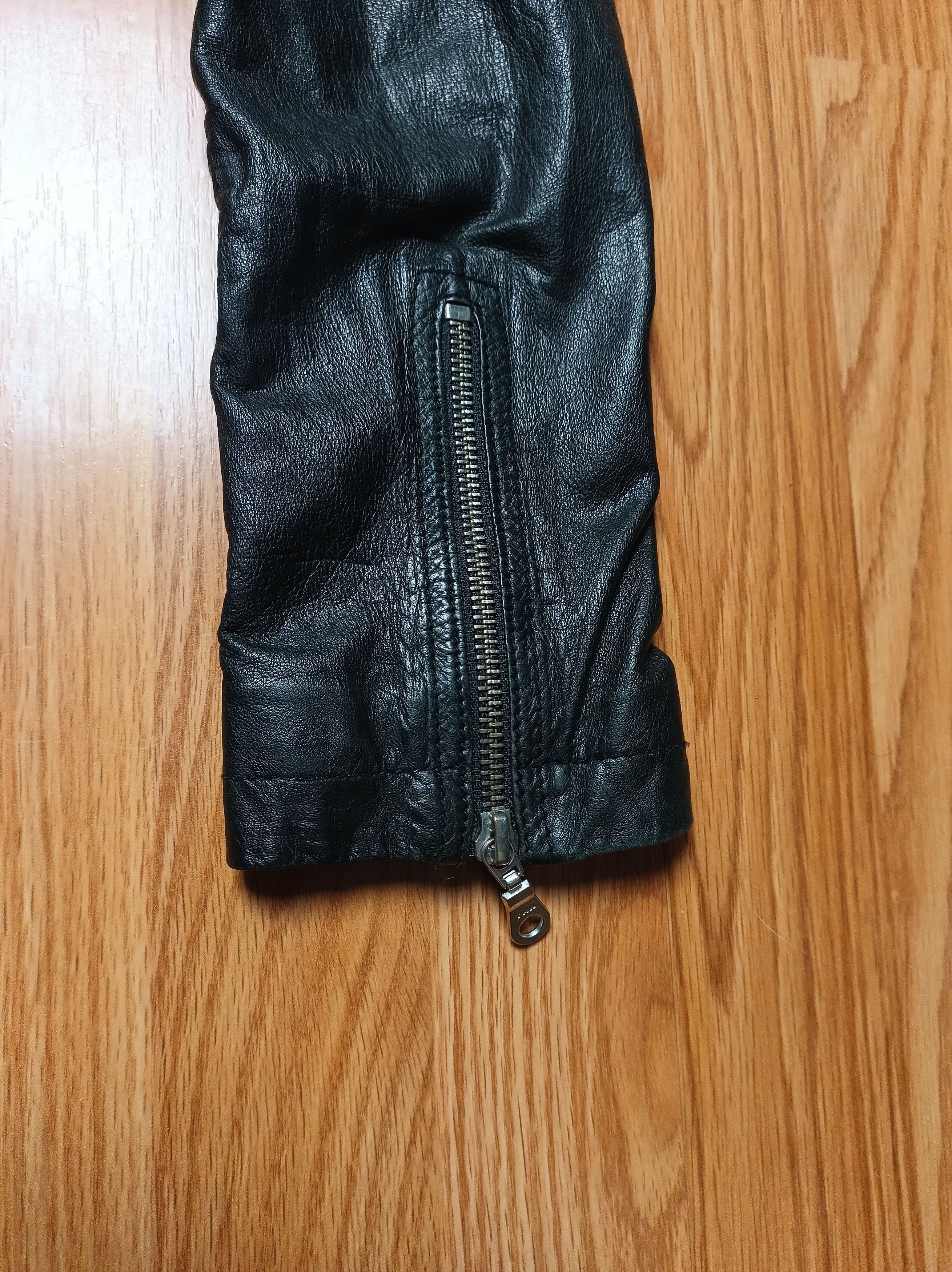 Whistles WHISTLES Leather Biker Jacket Black Womens US8 EU40 Size M / US 6-8 / IT 42-44 - 11 Thumbnail