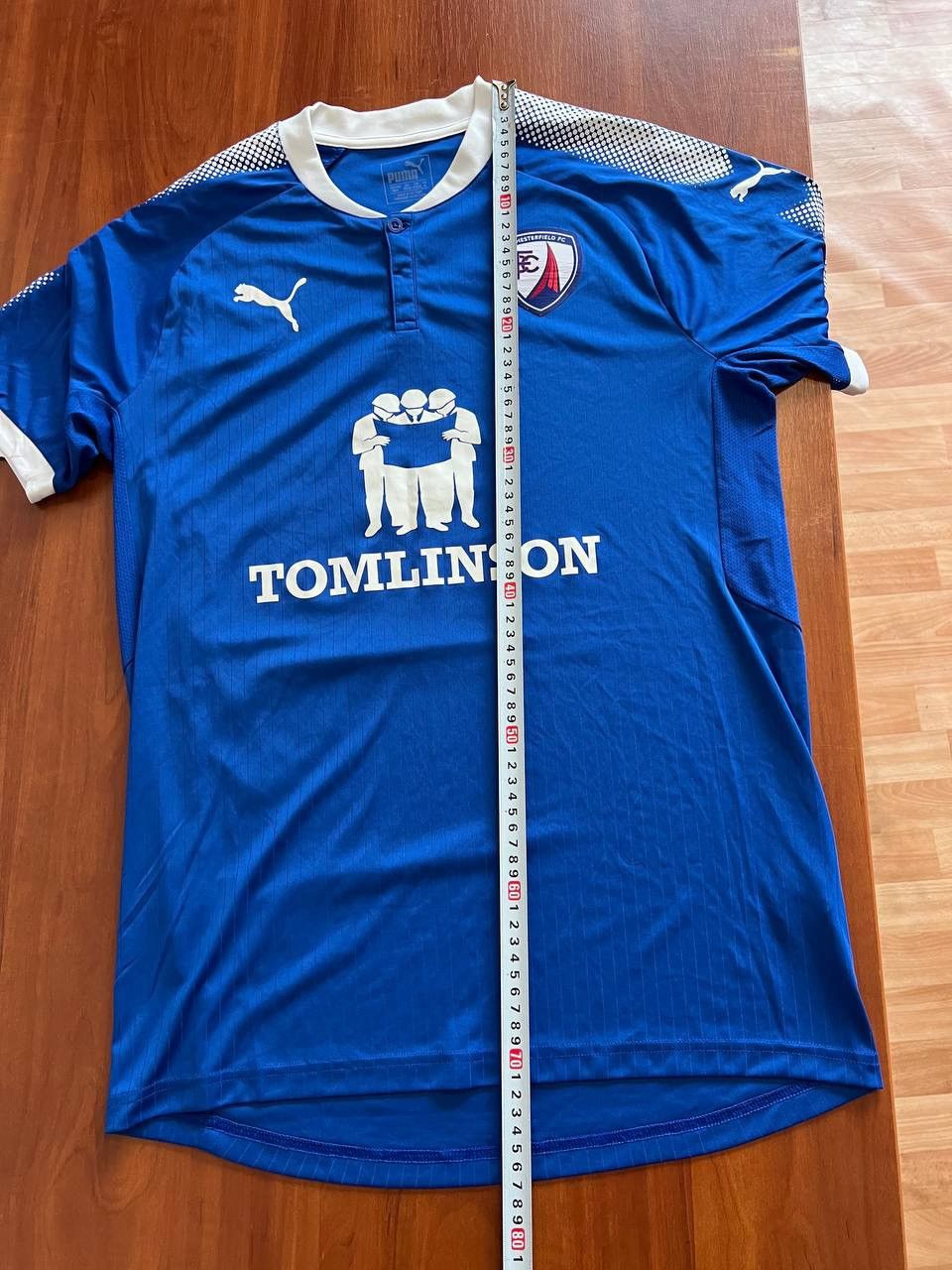 Puma 2018/19 CHESTERFIELD FC HOME SOCCER JERSEY FOOTBALL SHIRT M Size US M / EU 48-50 / 2 - 13 Thumbnail