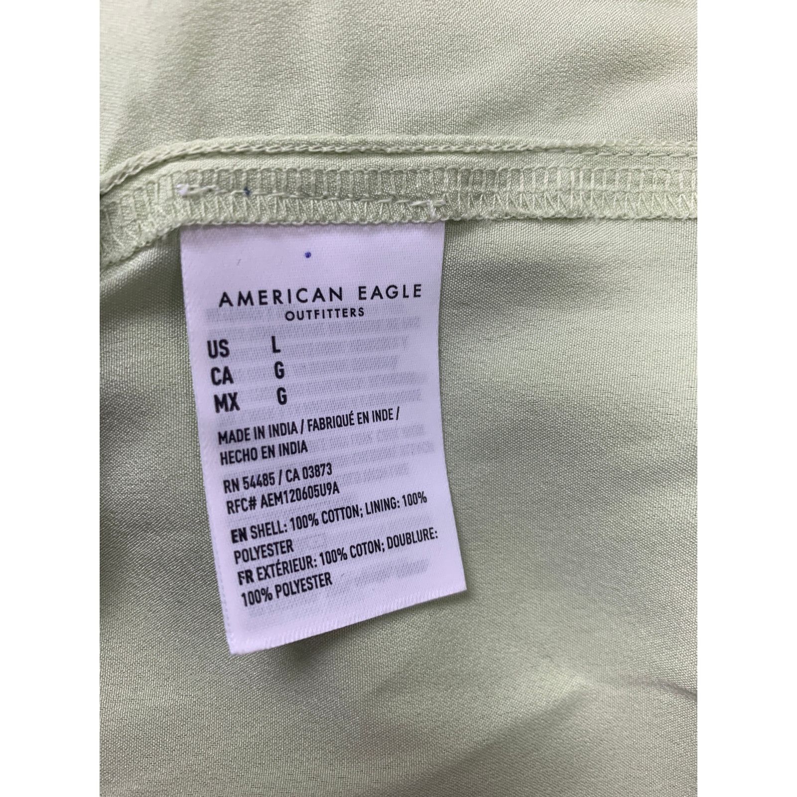 American Eagle Outfitters New American Eagle Womens Medium Bright Babydoll Dress Size M / US 6-8 / IT 42-44 - 6 Thumbnail
