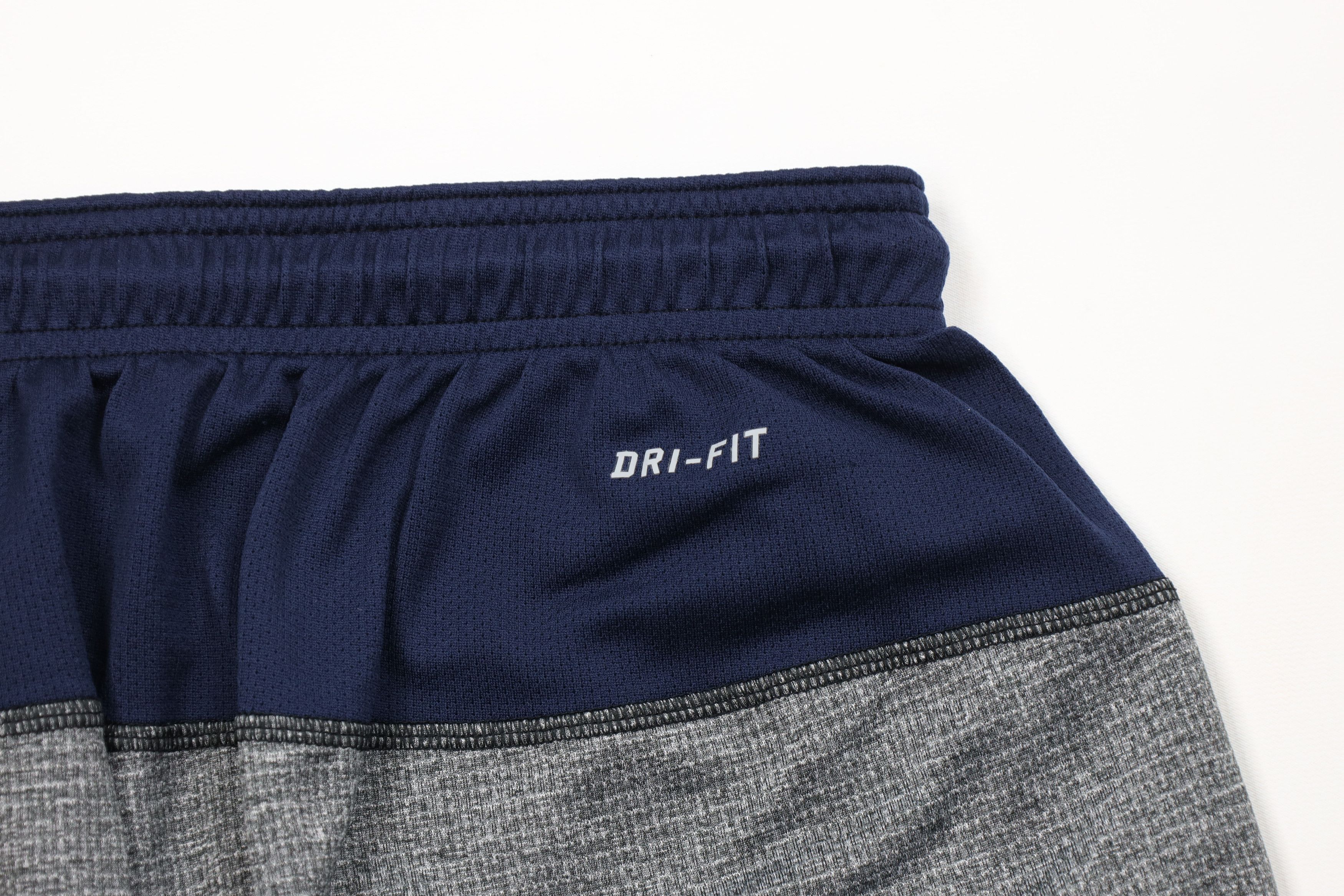 Nike Nike University of Michigan Gym Basketball Shorts Gray Blue Size US 32 / EU 48 - 14 Thumbnail