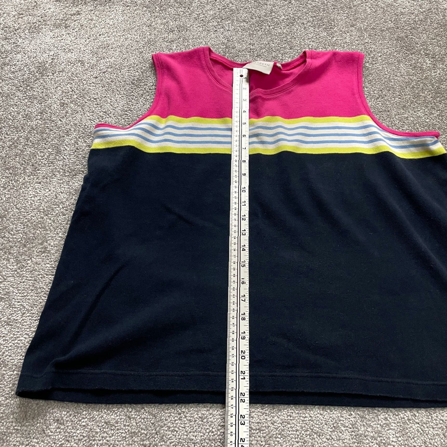 Liz Claiborne Liz Claiborne Tank Top Womens 2XL Multicolor Soft Stretch Sleeveless Basic Classic Size XXL / US 16-18 / IT 52-54 - 5 Thumbnail