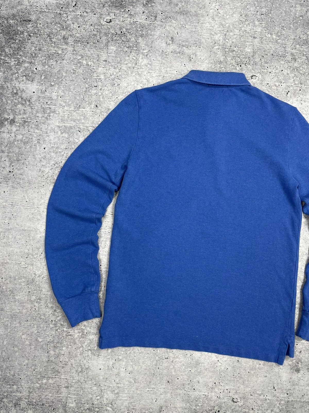 Polo Ralph Lauren × Vintage Vintage Polo Ralph Lauren Blue Polo Longsleeve Sweatshirt Size US S / EU 44-46 / 1 - 13 Thumbnail