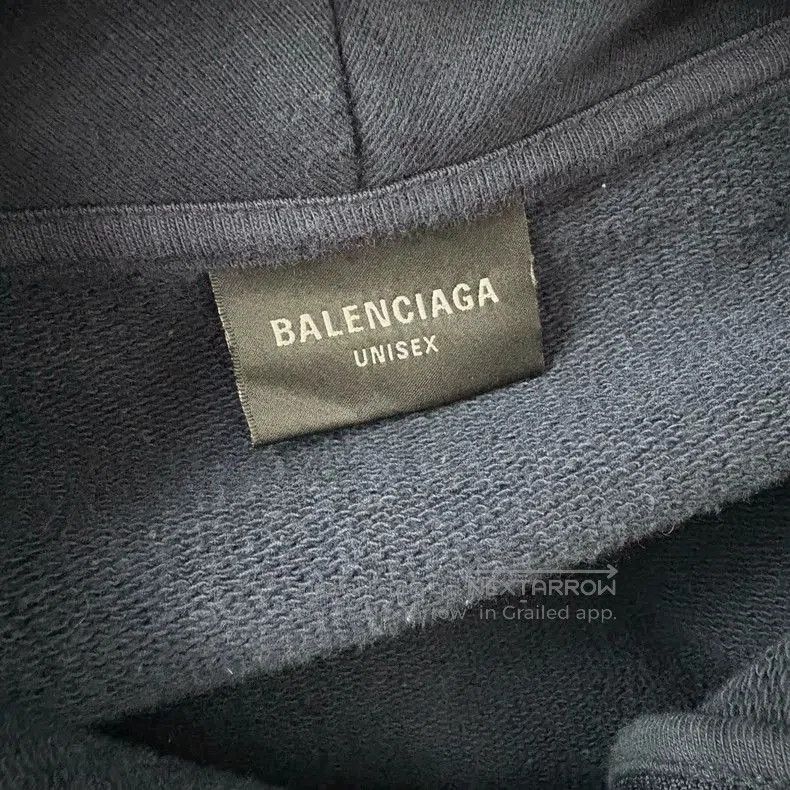 Balenciaga Balenciaga 22FW Mud-Dyed Hoodie. Size US XXS / EU 40 - 3 Thumbnail