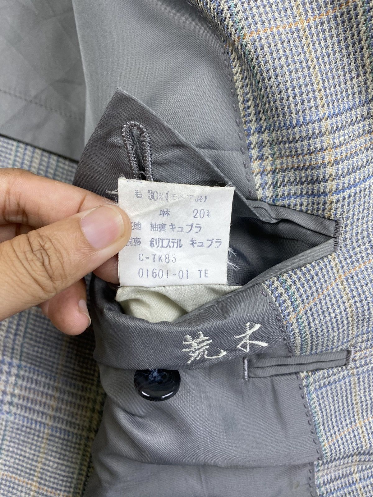 Burberry Vintage Burberry Double Button Blazer Suit Jacket Size US M / EU 48-50 / 2 - 11 Thumbnail