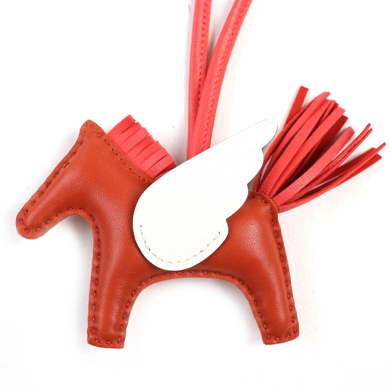 Hermes Hermes Hermes Rodeo Charm Pegasus Bag Charm Leather Charm Stamp U (2022) DUTY FREE for USA Size ONE SIZE - 1 Thumbnail