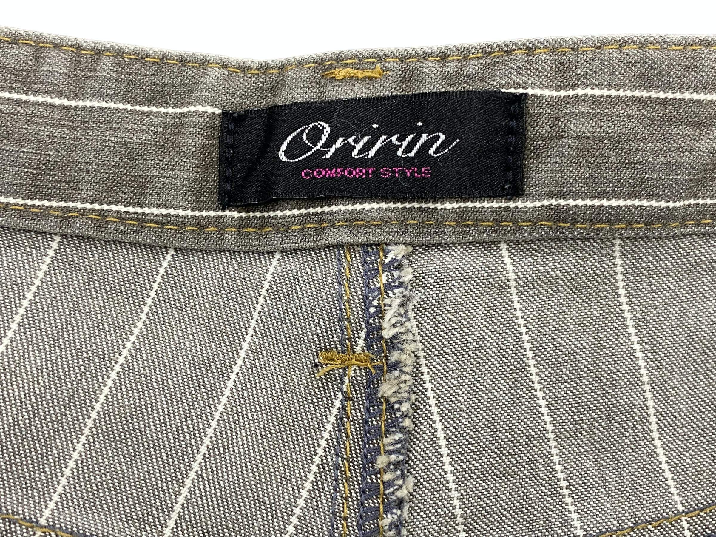 Japanese Brand Oririn Jeans Cargo Stripes Hickory Jeans Size US 28 / EU 44 - 9 Thumbnail