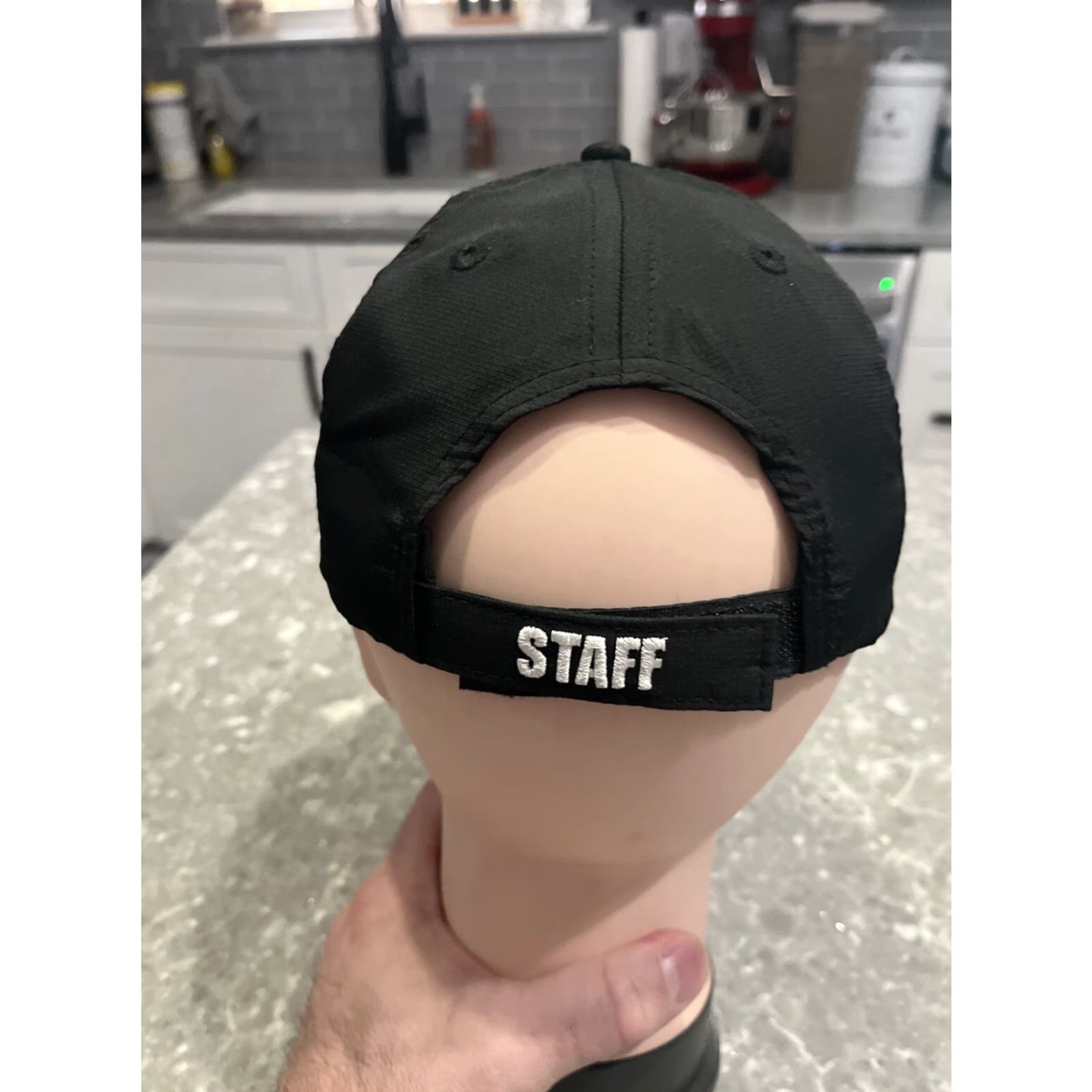 NASCAR Charlotte Motor Speedway Hat Baseball Cap CMS Logo Staff Men One Size Black Adjustable Strapback Racing Cap Size ONE SIZE - 3 Thumbnail