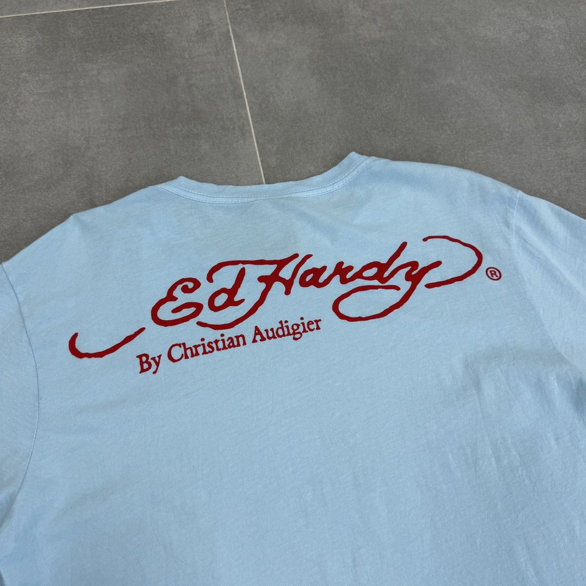 Ed Hardy Ed Hardy by Christian Audigier Tattoo Joker Y2K Men T-Shirt Size US M / EU 48-50 / 2 - 19 Thumbnail