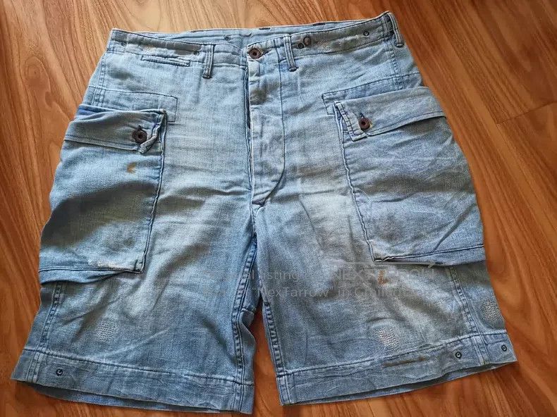 RRL Ralph Lauren RRL Ralph Lauren First generation out of print shorts blue Size US 32 / EU 48 - 1 Thumbnail