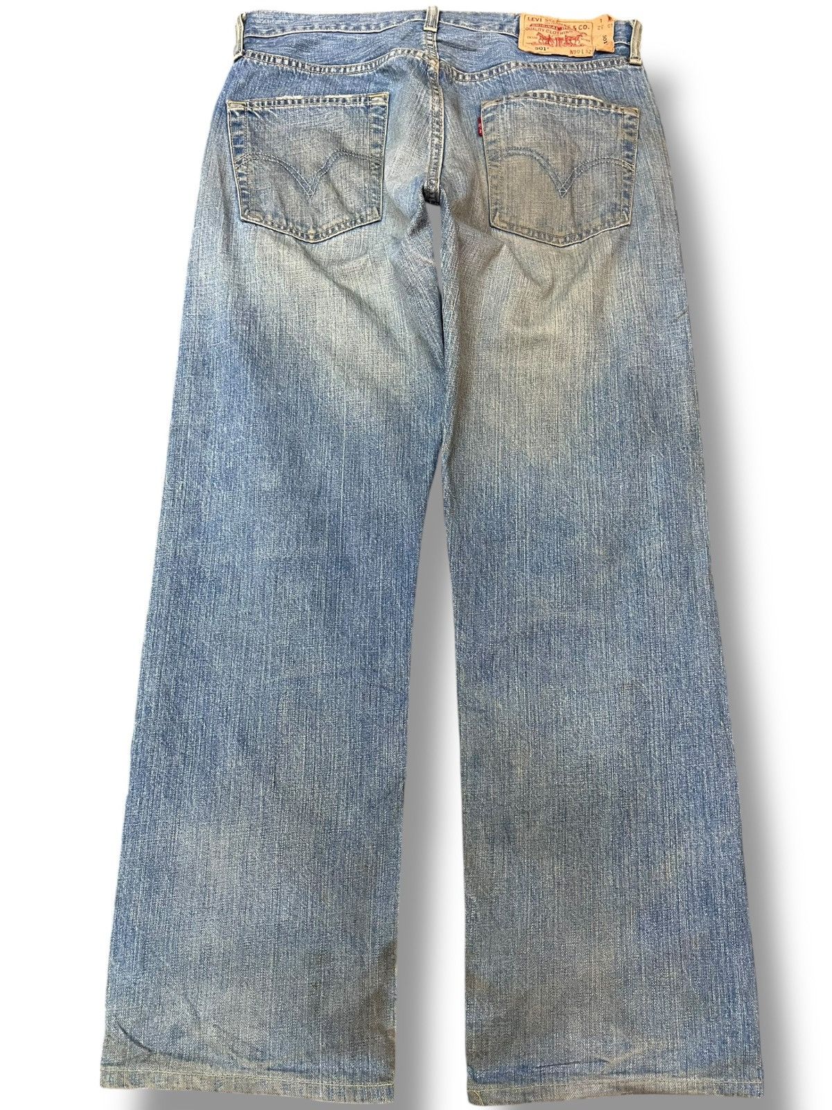Levi's Vintage Clothing Vintage Levi’s 501 Mudwash Grunge Distressed Denim Size US 30 / EU 46 - 6 Thumbnail