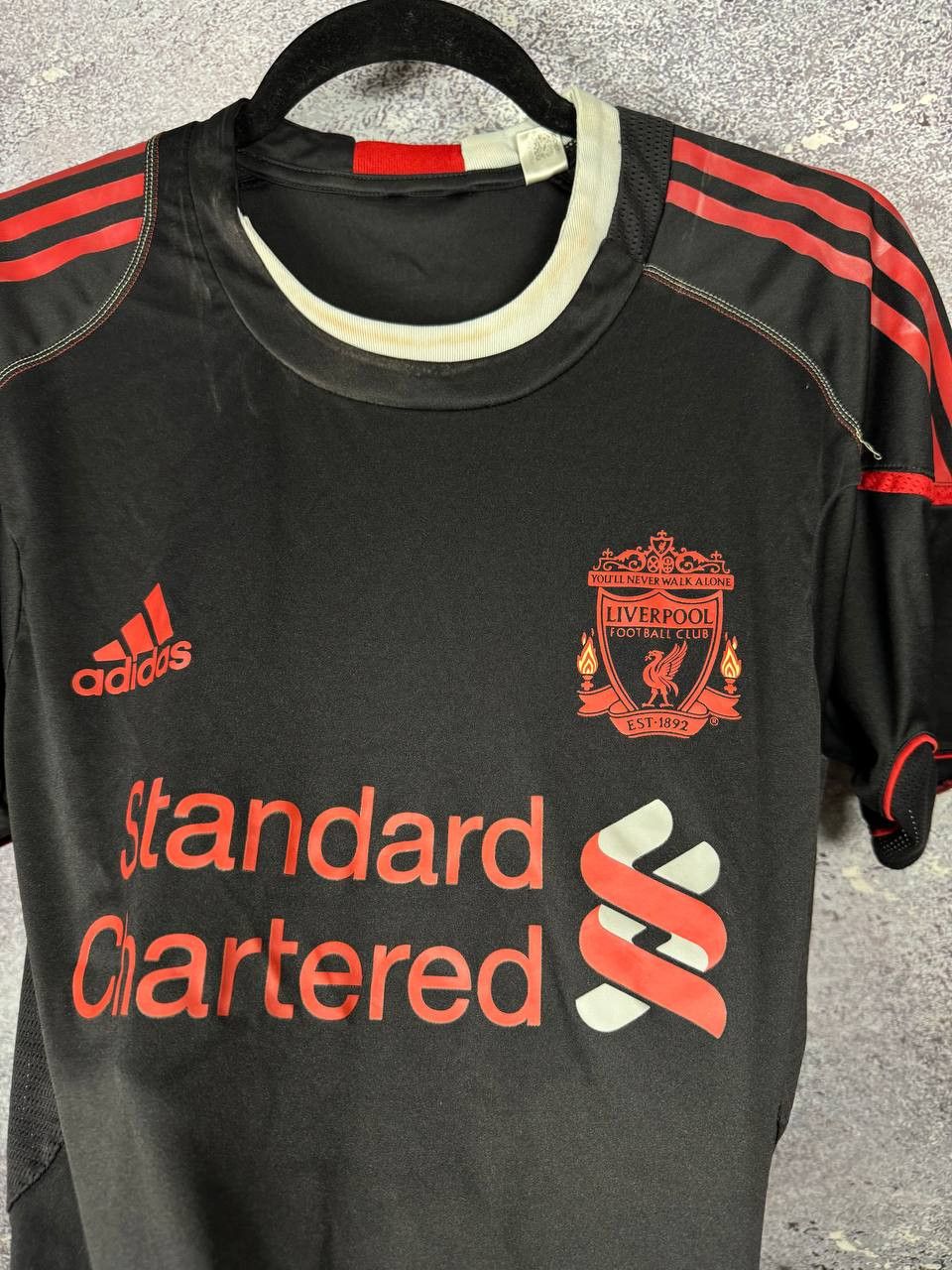 Adidas Liverpool 2010 Adidas Pre Match Trainig Jersey Small Size US S / EU 44-46 / 1 - 5 Thumbnail