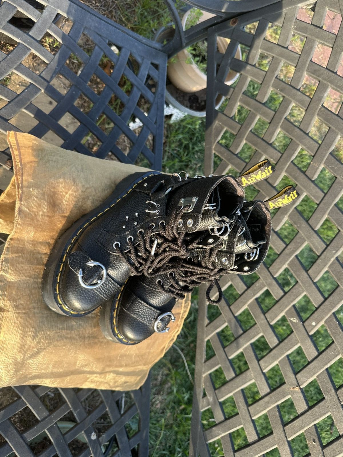 Dr. Martens NewDr. Martens Jadon Piercing Platform Boots - Size 6 - Size US 6 / IT 36 - 8 Thumbnail
