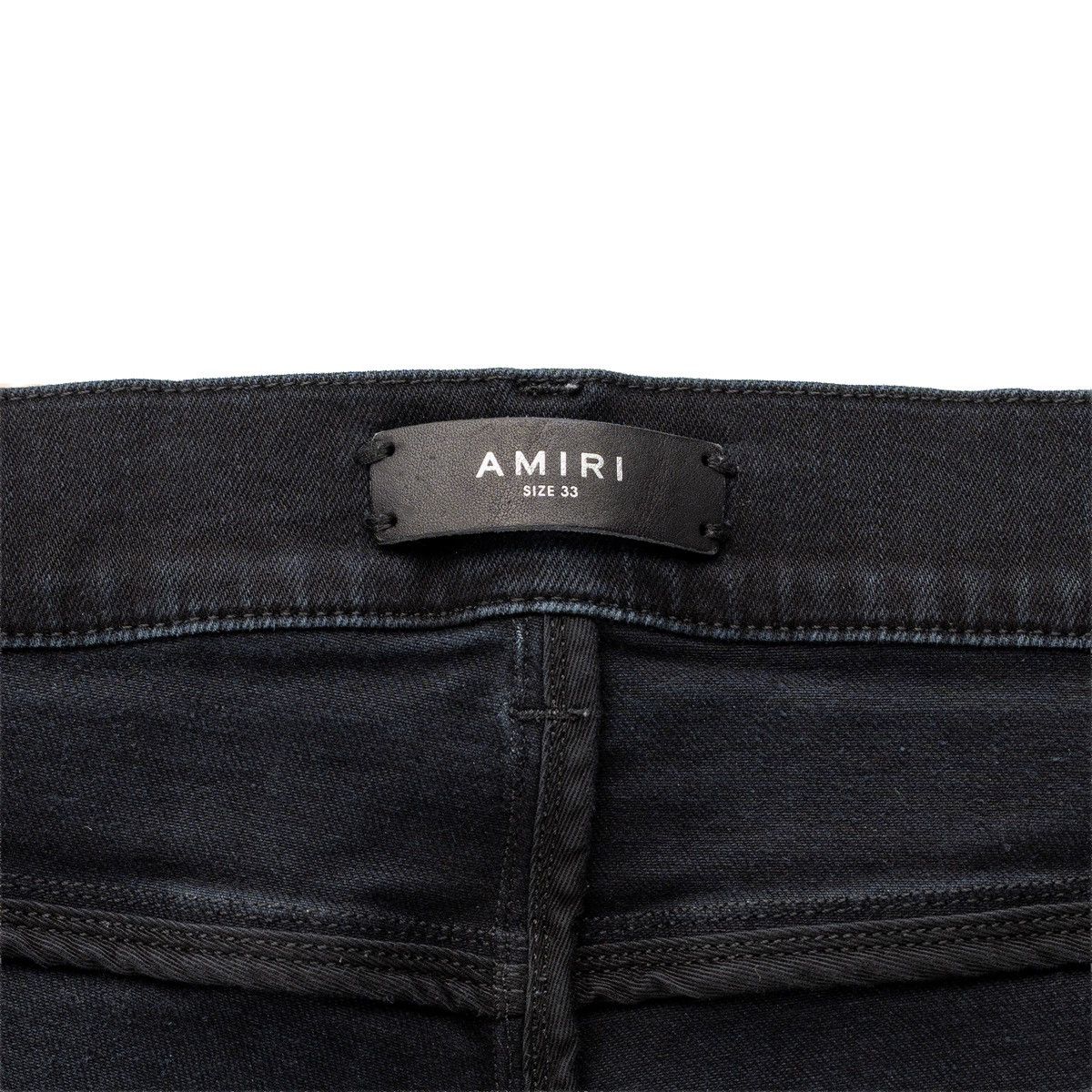 Amiri Amiri MX1 Ultra Suede Patch Jeans Aged Black Green Size US 33 - 5 Thumbnail