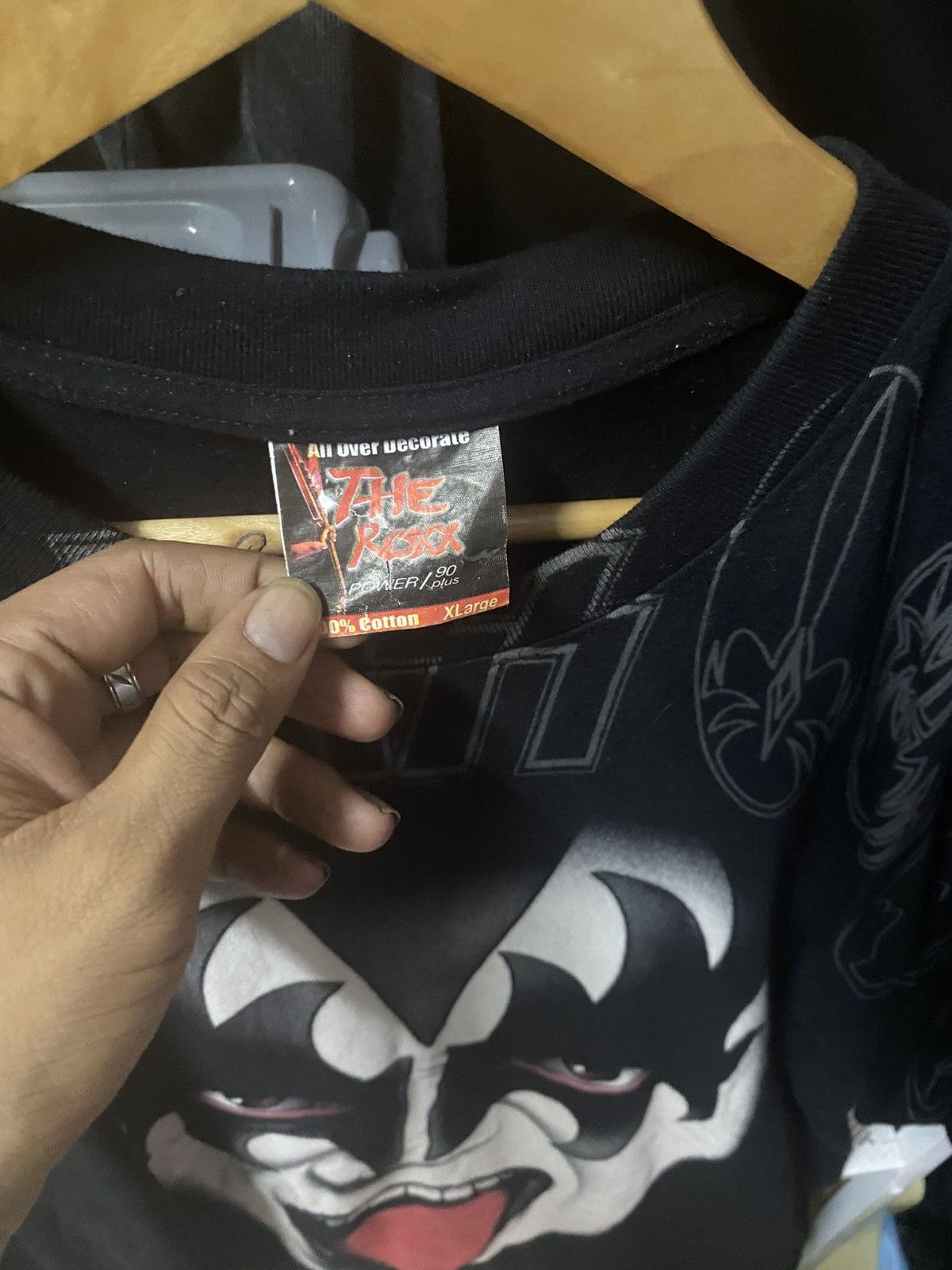 Band Tees × KISS × Vintage BOOTLEG OVERPRINT KISS Size US XL / EU 56 / 4 - 6 Thumbnail