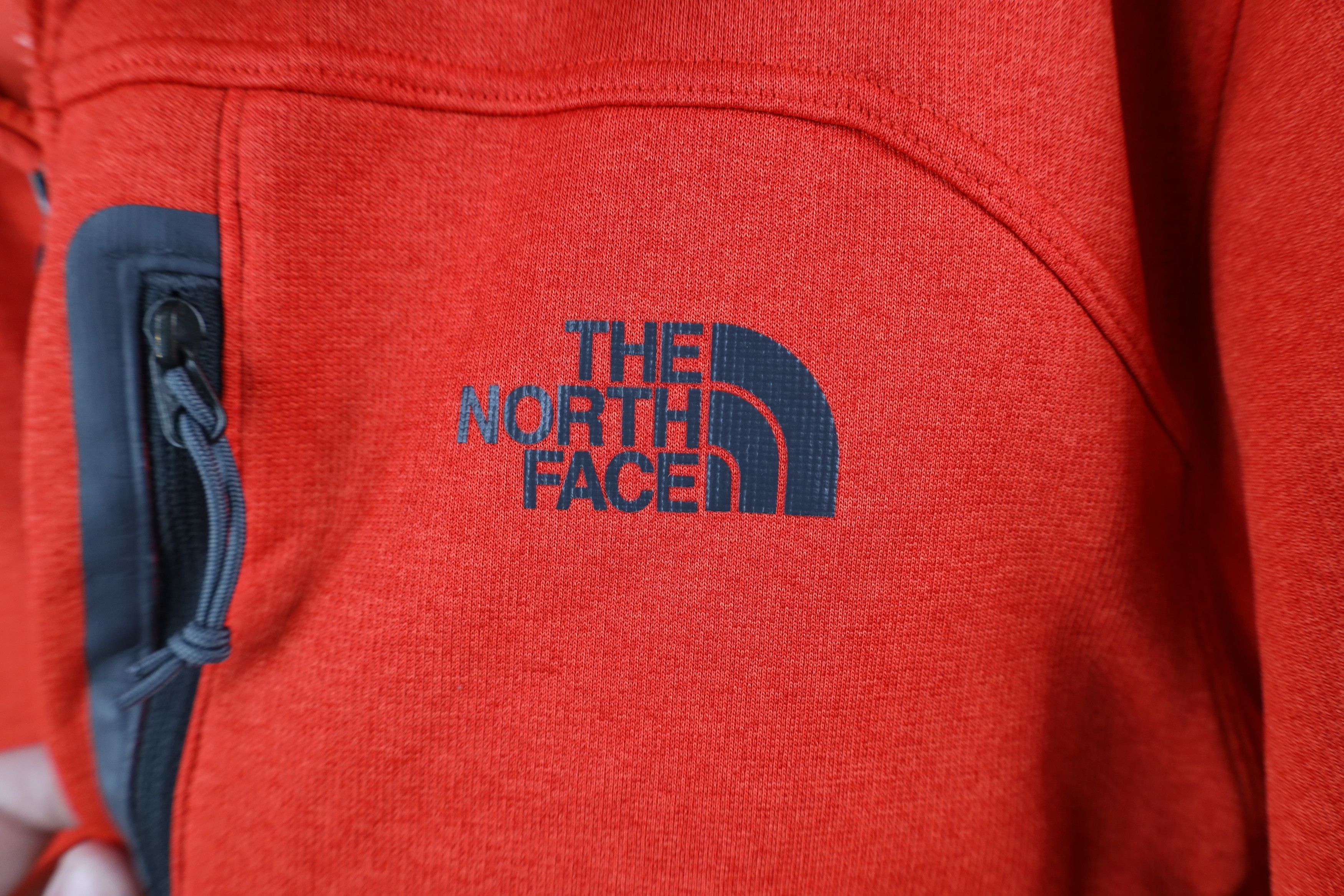 The North Face × Vintage The North Face Canyonlands Half Zip Pullover Sweater Orange Size US L / EU 52-54 / 3 - 4 Thumbnail