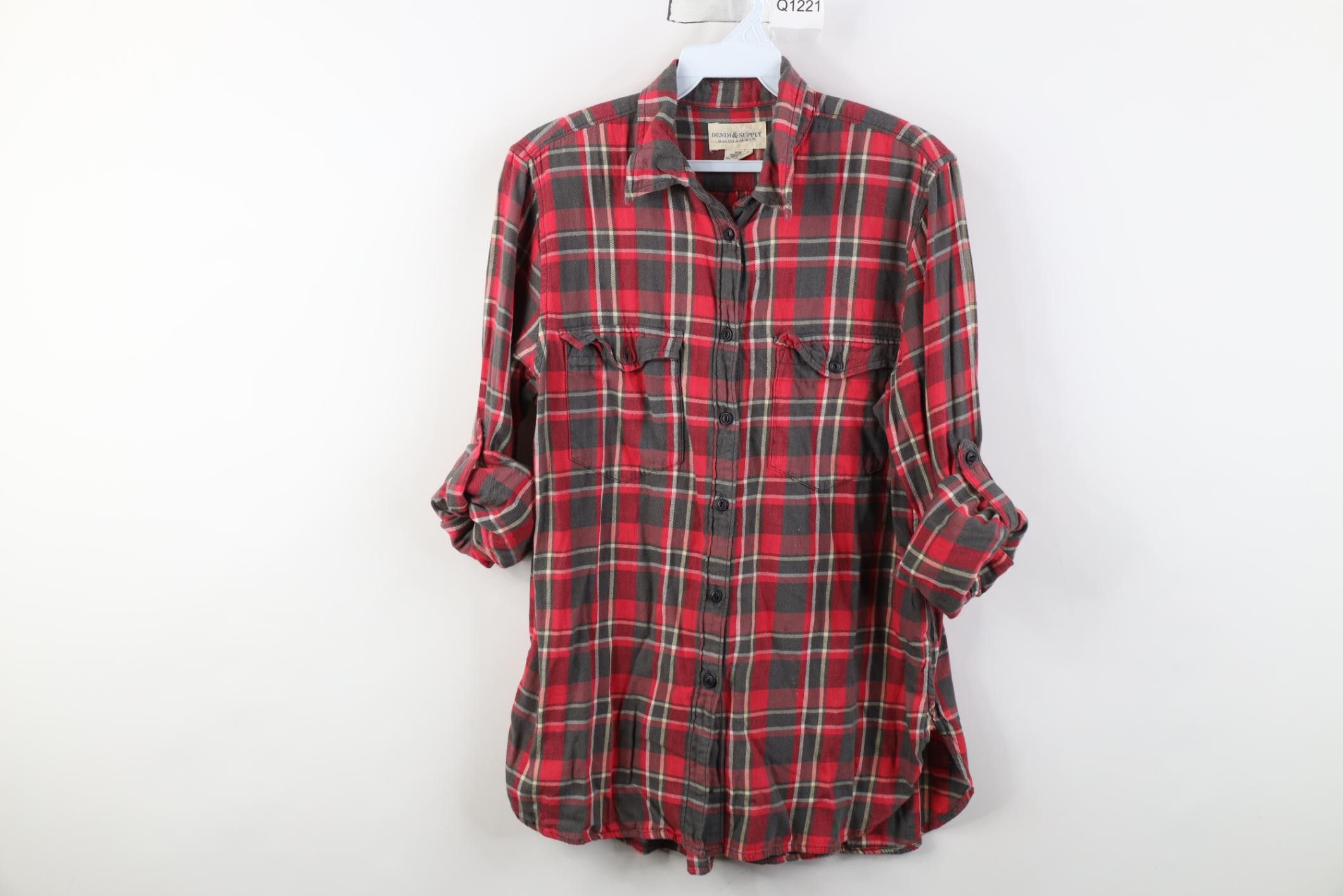 Polo Ralph Lauren Vintage Ralph Lauren Denim Supply Side Gusset Button Shirt Size M / US 6-8 / IT 42-44 - 12 Thumbnail