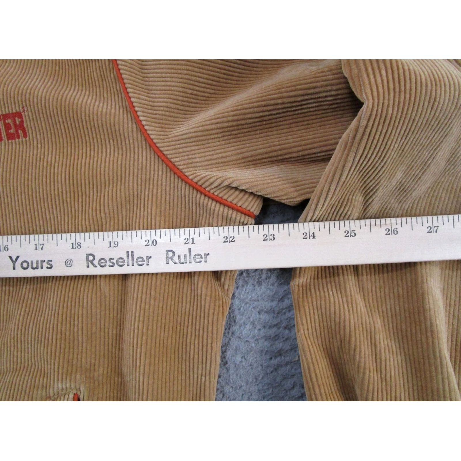 Logo 7 VINTAGE Swingster Jacket Men L Brown Corduroy Reversible Logo Bomber 90s Style Old School Seasonal Size US L / EU 52-54 / 3 - 6 Thumbnail