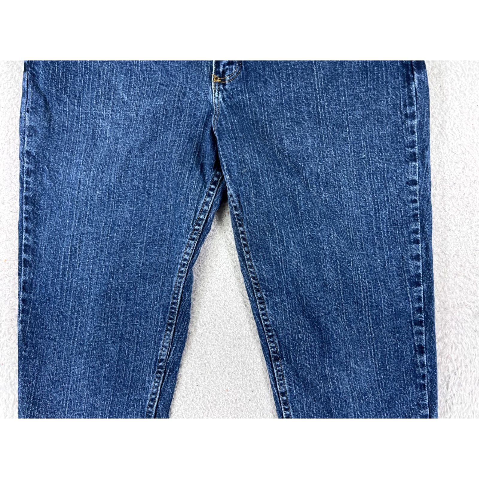Wrangler VINTAGE Wrangler Jeans Womens 10 P Blue Denim Carpi Cotton Blend Mid Rise 27x18 Size 32" / US 10 / IT 46 - 3 Thumbnail