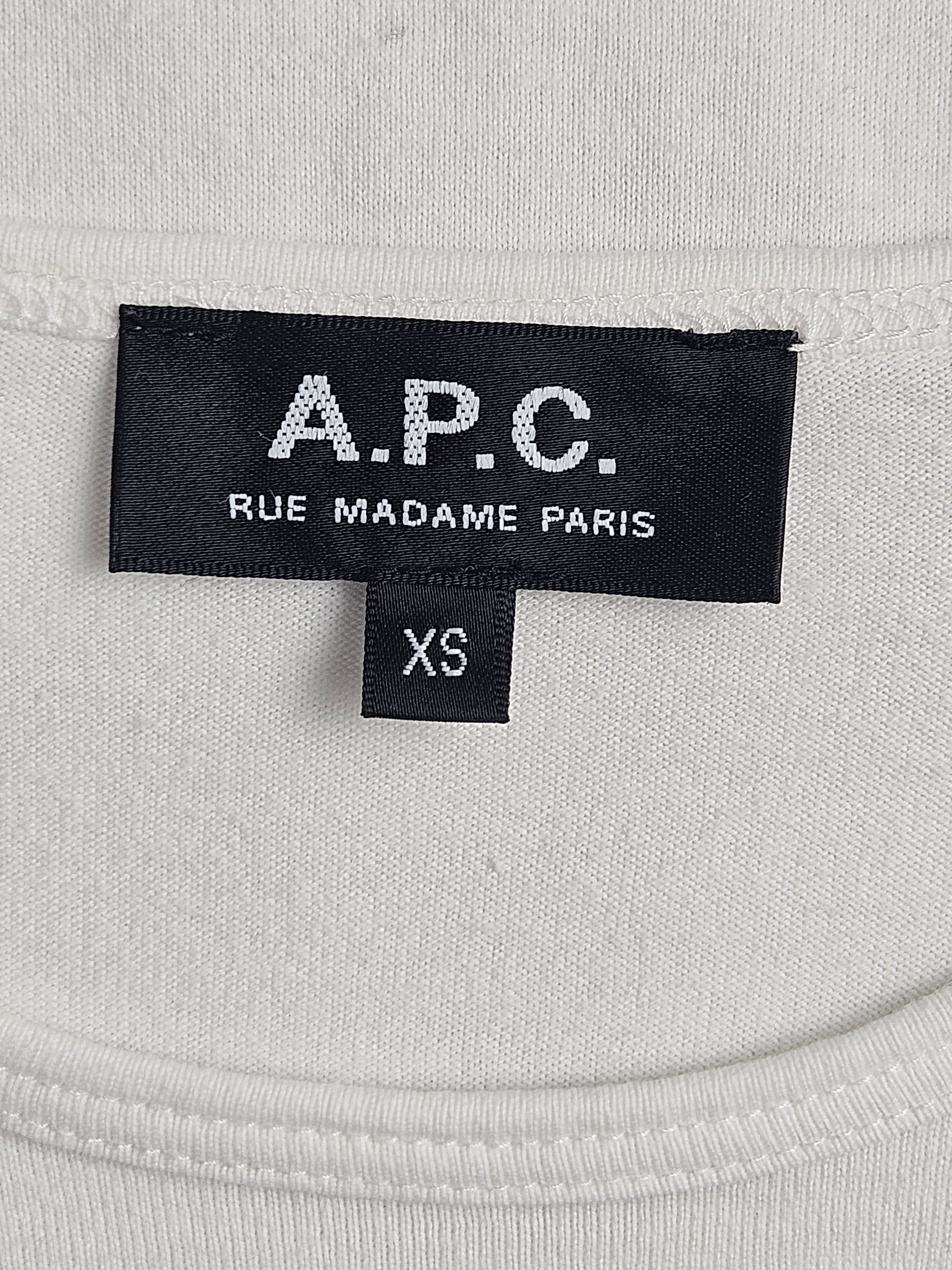 A.P.C. APC Rue Madame Paris embroidery shirt Size US XS / EU 42 / 0 - 4 Thumbnail