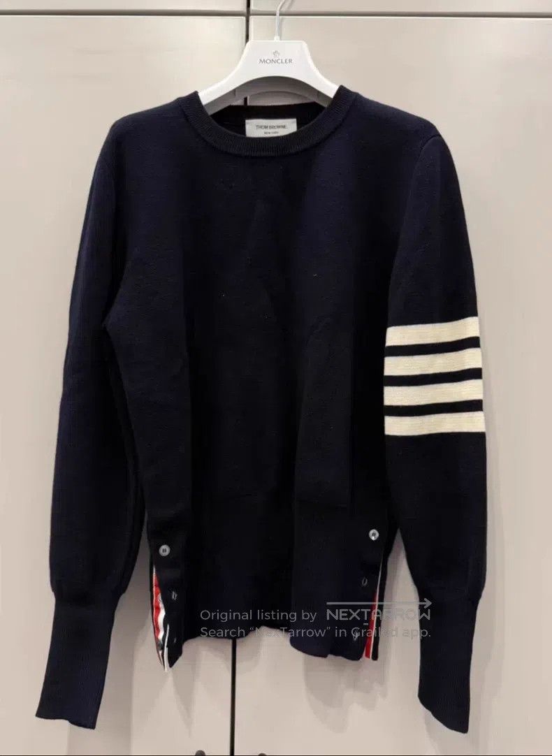 Thom Browne Thom Browne Classic Wool Knit Sweater Size US M / EU 48-50 / 2 - 1 Thumbnail